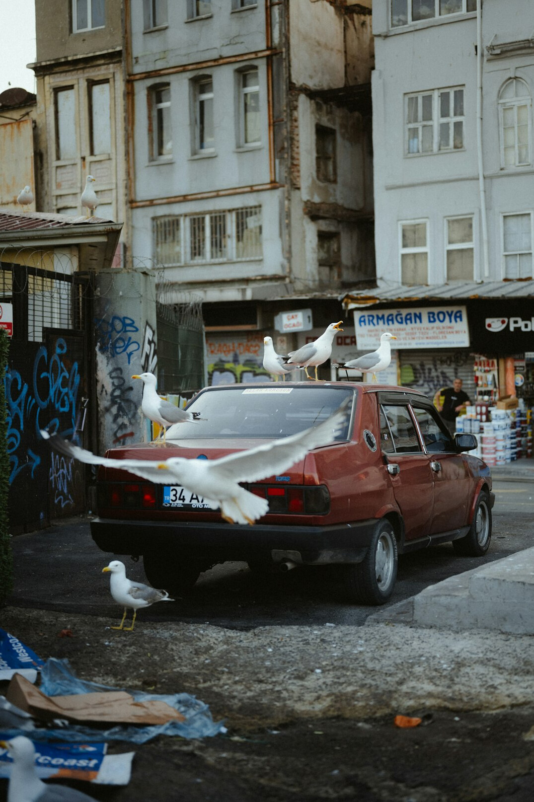 chilean market scene