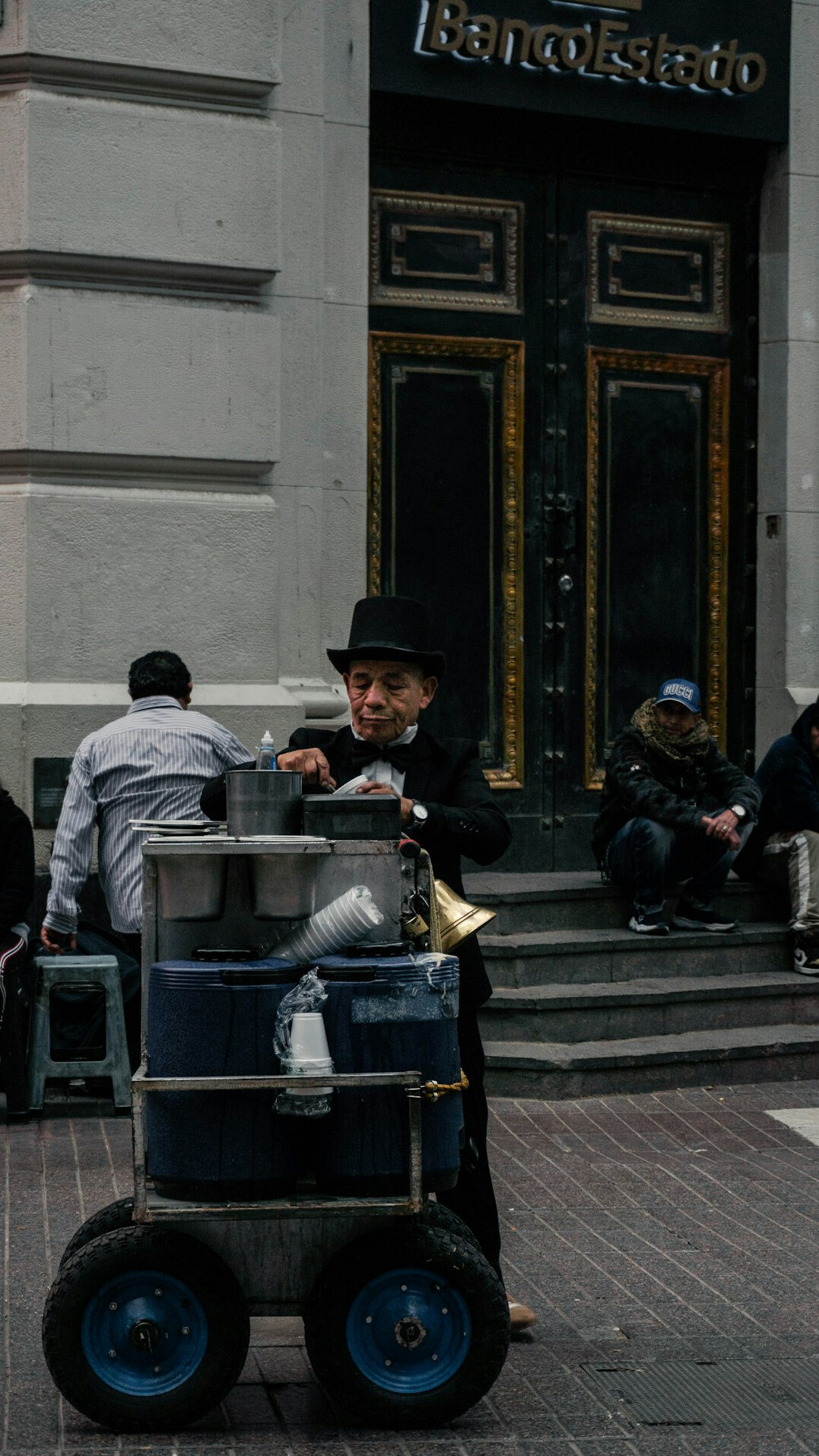 street photographer in santiago