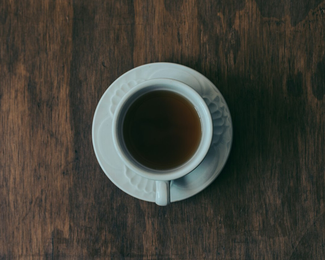 coffee cup on table